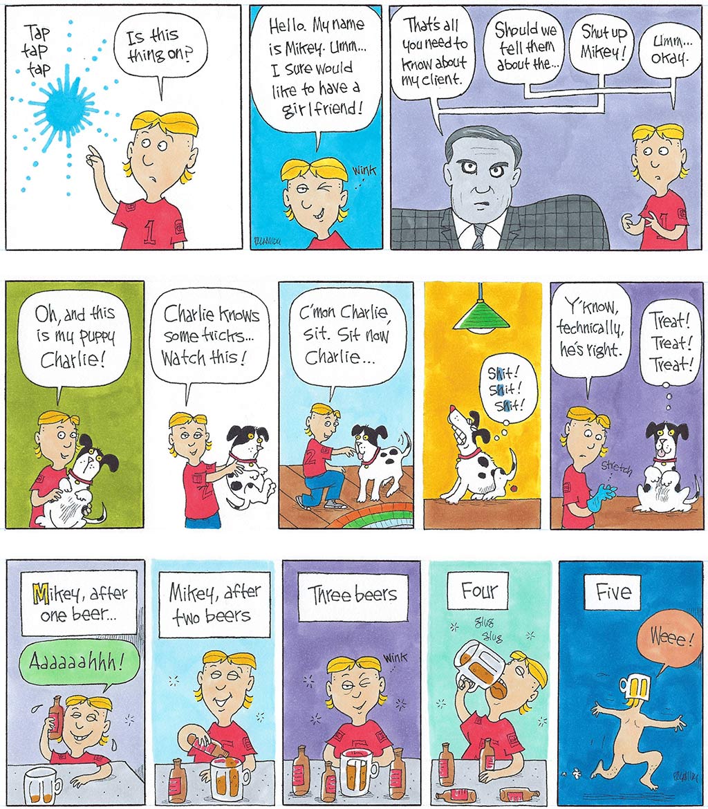 Mikey's Turn Cartoon - Comic Strip - 09/07/22