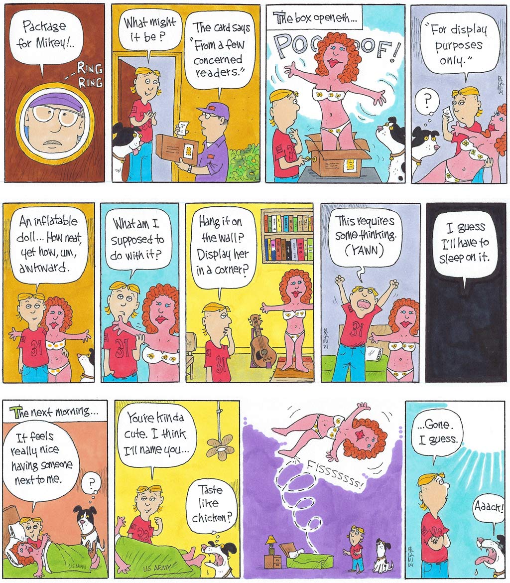 Mikey's Turn Cartoon - Comic Strip - 02/10/23