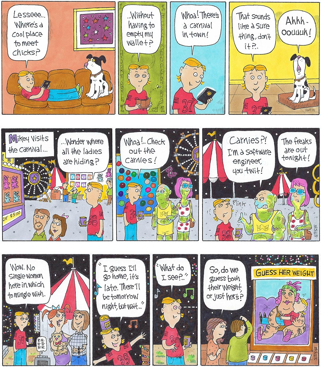 Mikey's Turn Cartoon - Comic Strip - 03/16/23