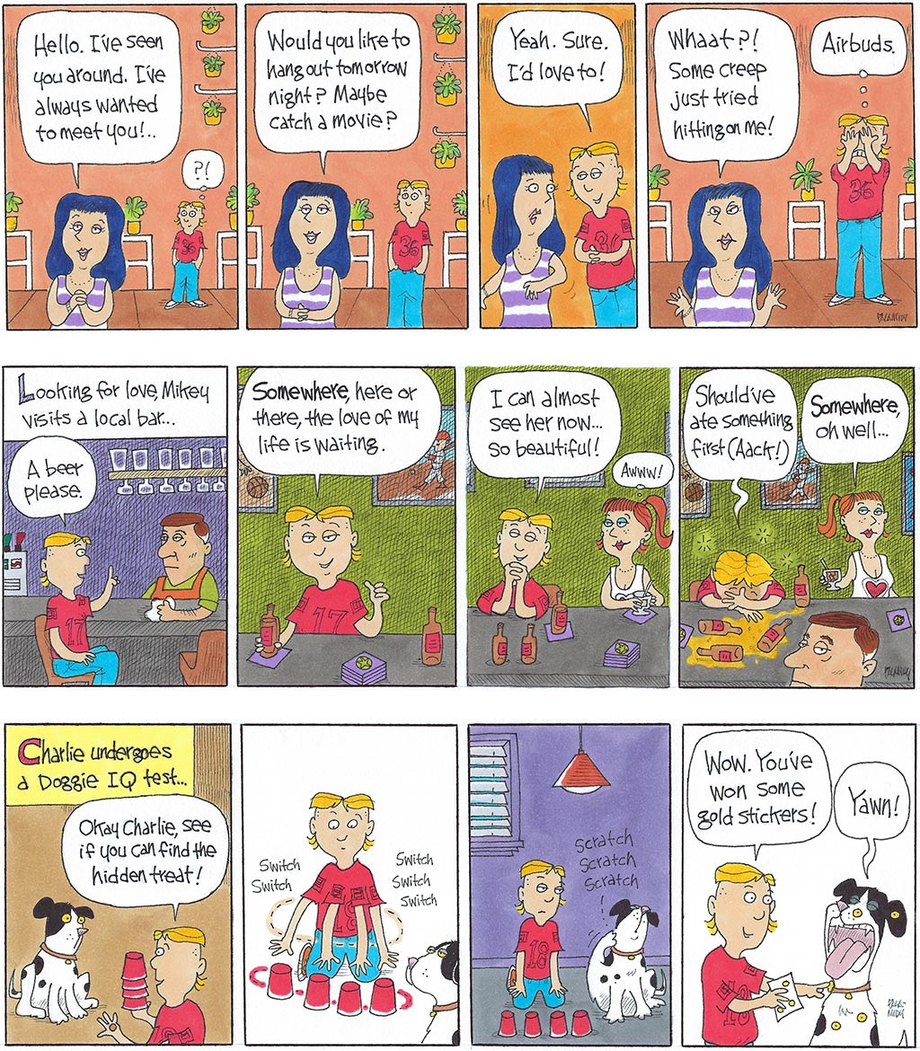 Mikey's Turn Cartoon - Comic Strip - 03/18/23