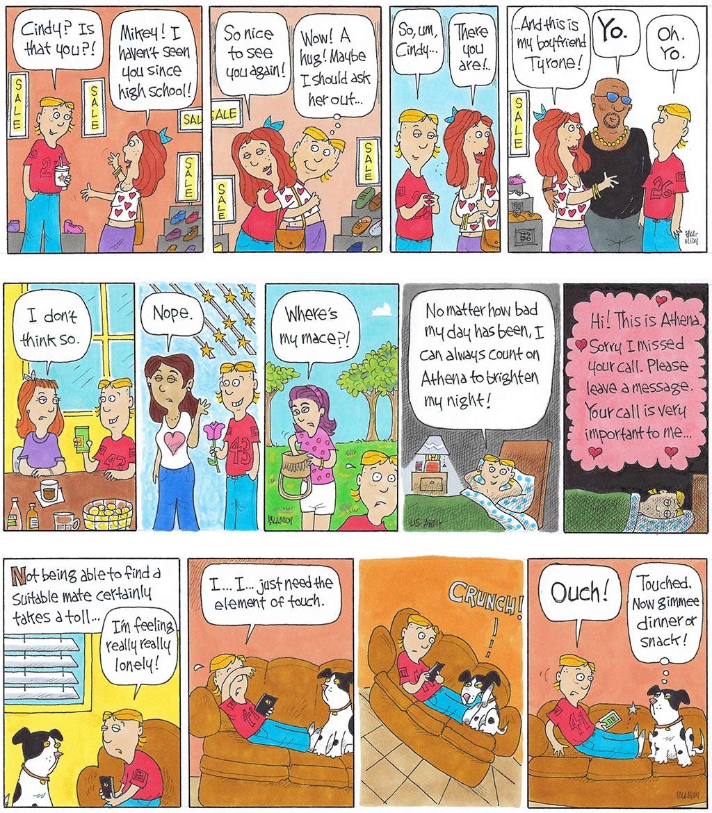 Mikey's Turn Cartoon - Comic Strip - 04/10/23