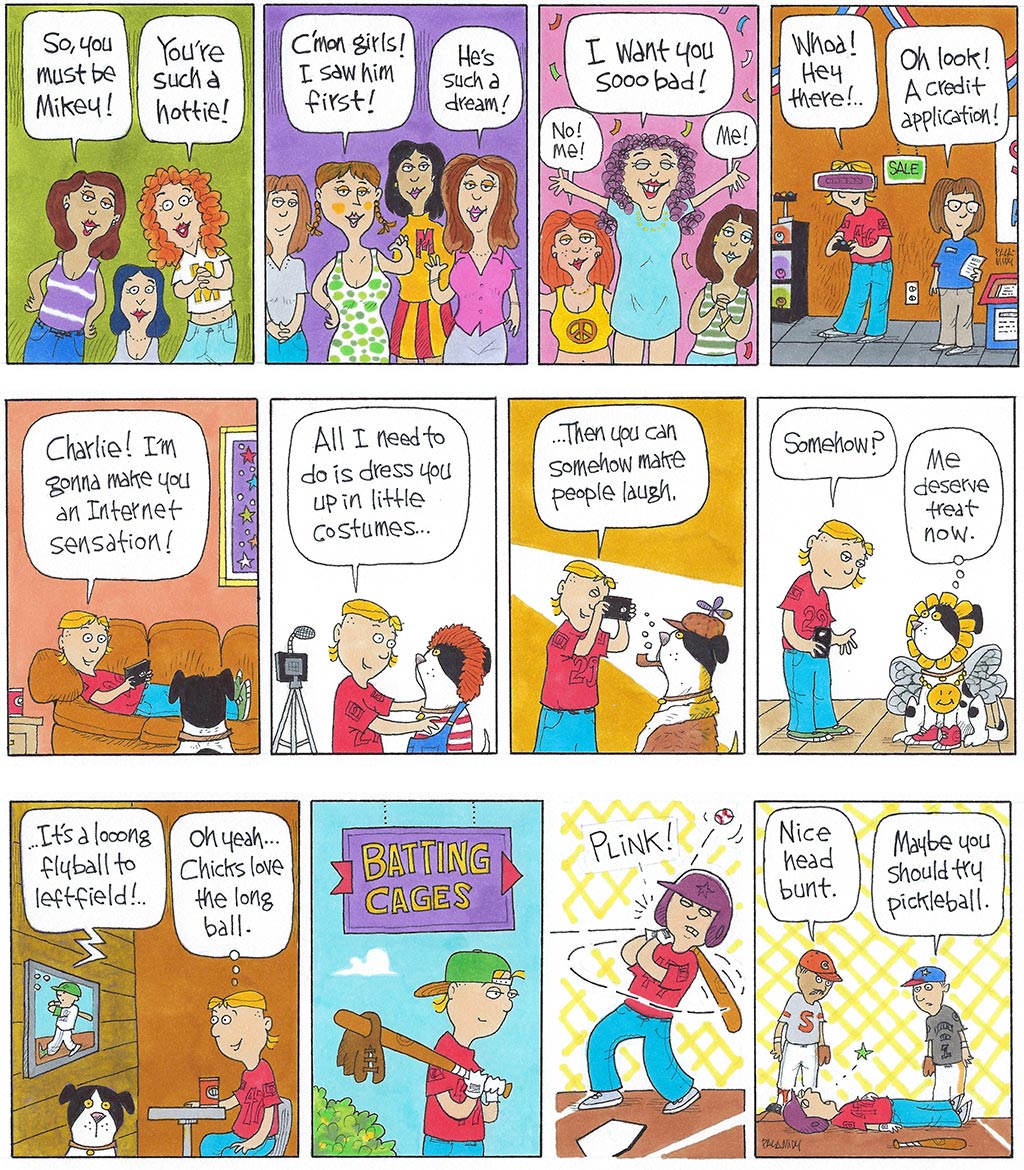 Mikey's Turn Cartoon - Comic Strip - 05/11/23