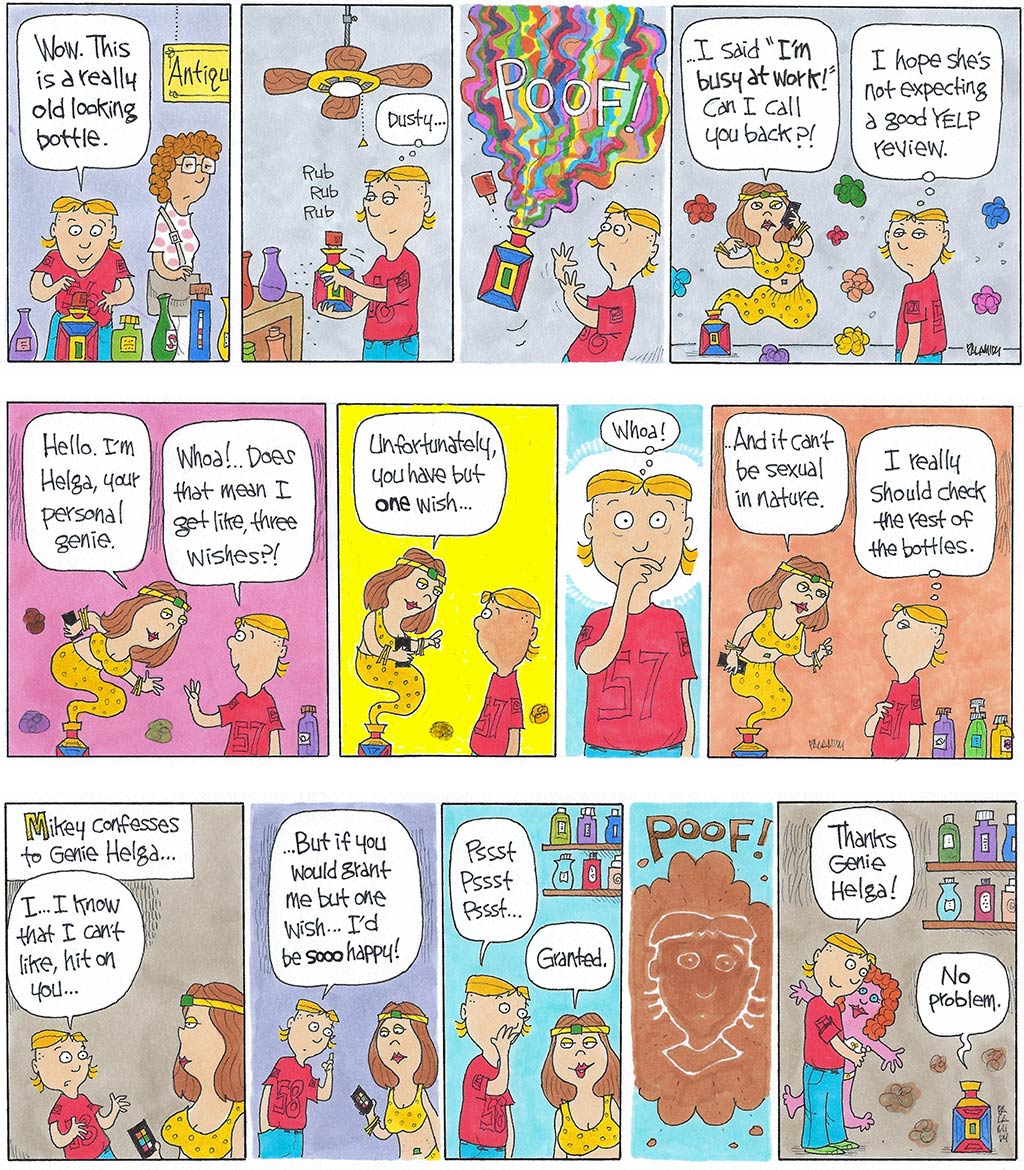 Mikey's Turn Cartoon - Comic Strip - 07/13/23