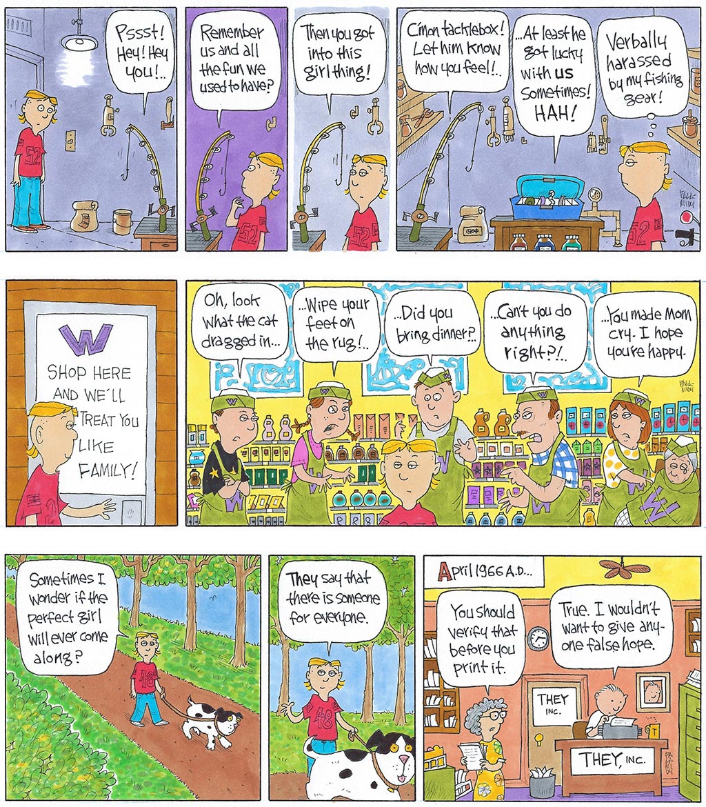 Mikey's Turn Cartoon - Comic Strip - 07/15/23