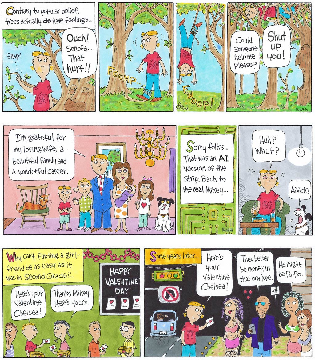 Mikey's Turn Cartoon - Comic Strip - 11/09/23