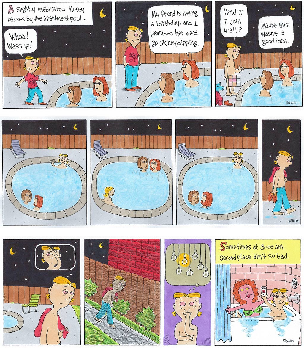 Mikey's Turn Cartoon - Comic Strip - 12/04/23