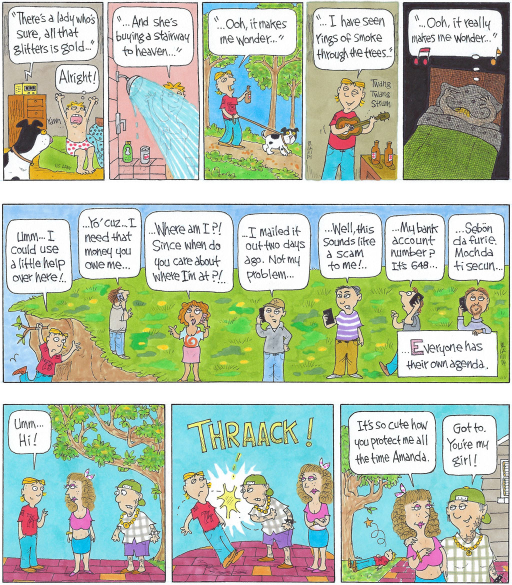 Mikey's Turn Cartoon - Comic Strip - 03/08/24