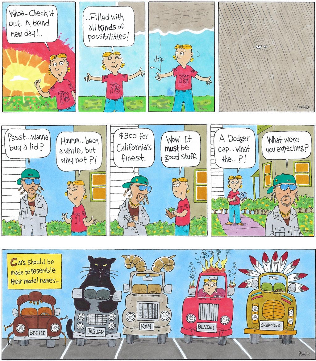 Mikey's Turn Cartoon - Comic Strip - 04/22/24