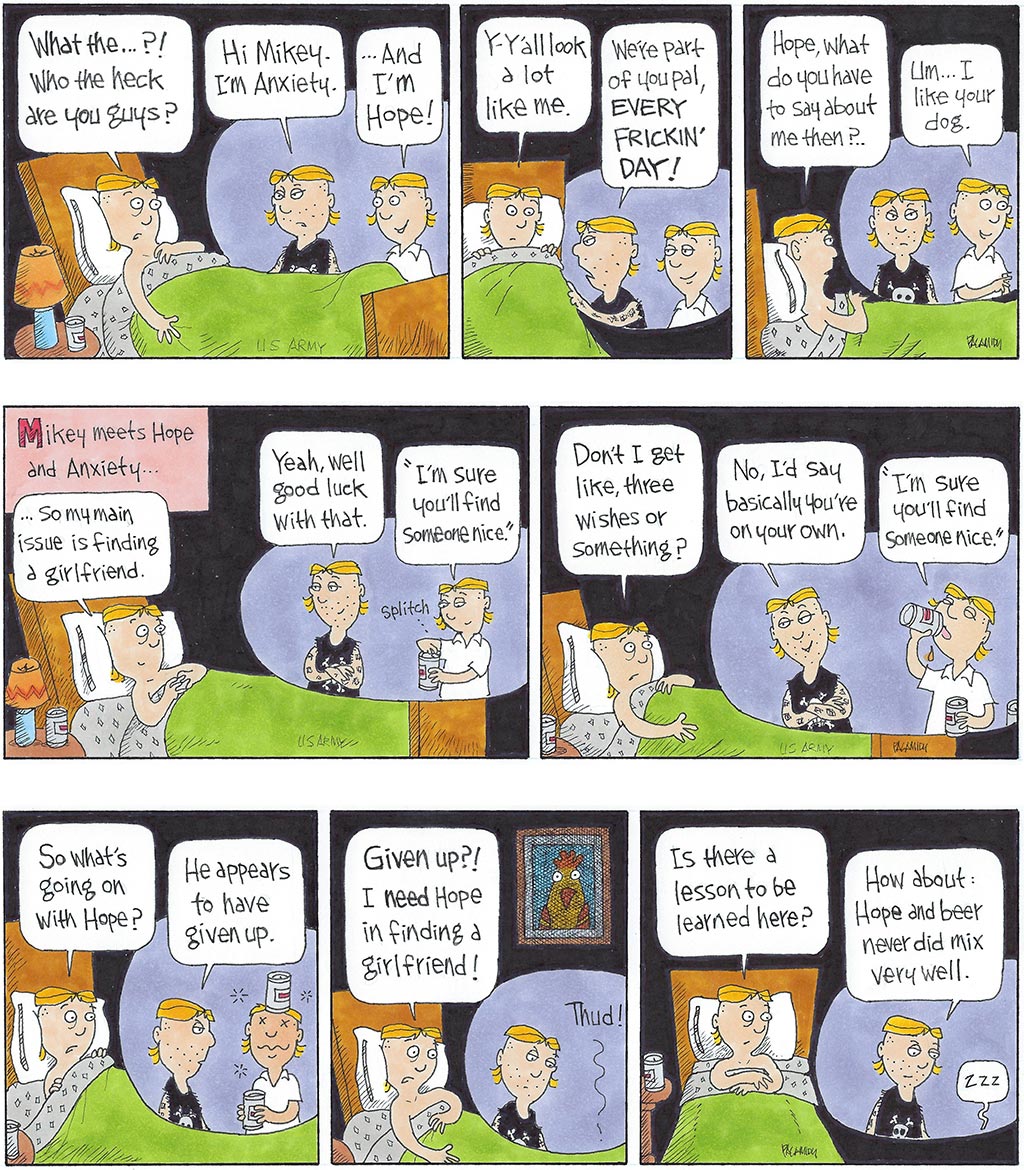 Mikey's Turn Cartoon - Comic Strip - 06/17/24
