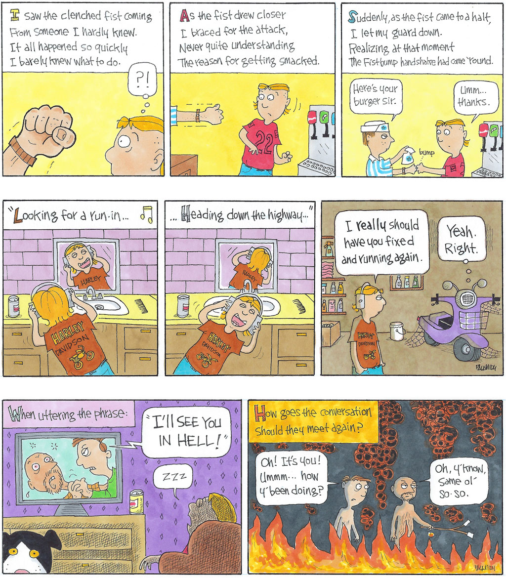 Mikey's Turn Cartoon - Comic Strip - 01/09/25