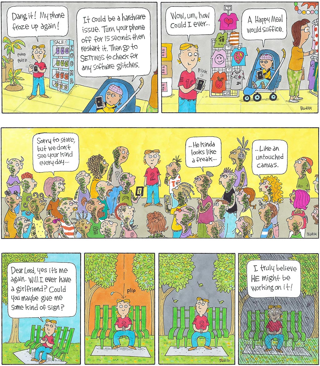 Mikey's Turn Comic Strip