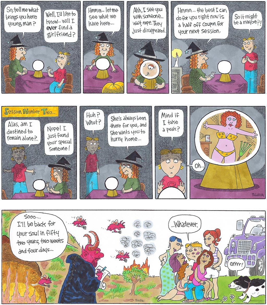 Mikey's Turn Cartoon - Comic Strip - 06/17/25