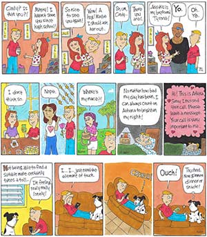 Mikey's Turn Cartoons - Comic Strip - 04/10/23