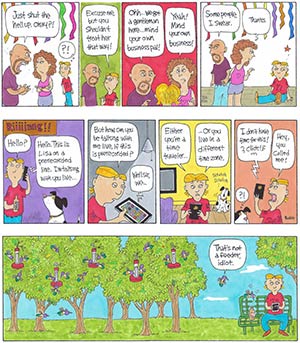 Mikey's Turn Cartoons - Comic Strip - 10/15/23