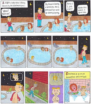 Mikey's Turn Cartoons - Comic Strip - 12/04/23