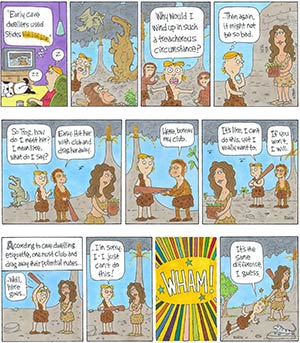 Mikey's Turn Cartoons - Comic Strip - 2/24/24