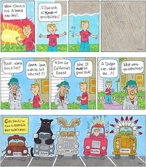 Mikey's Turn Cartoons - Comic Strip - 4/22/24