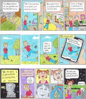 Mikey's Turn Cartoons - Comic Strip - 4/03/24