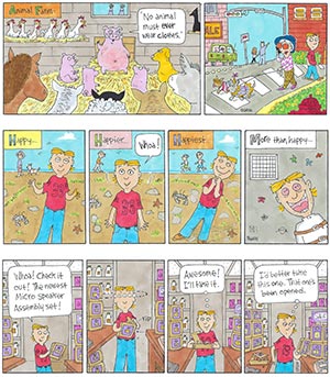 Mikey's Turn Cartoon 05/15/25